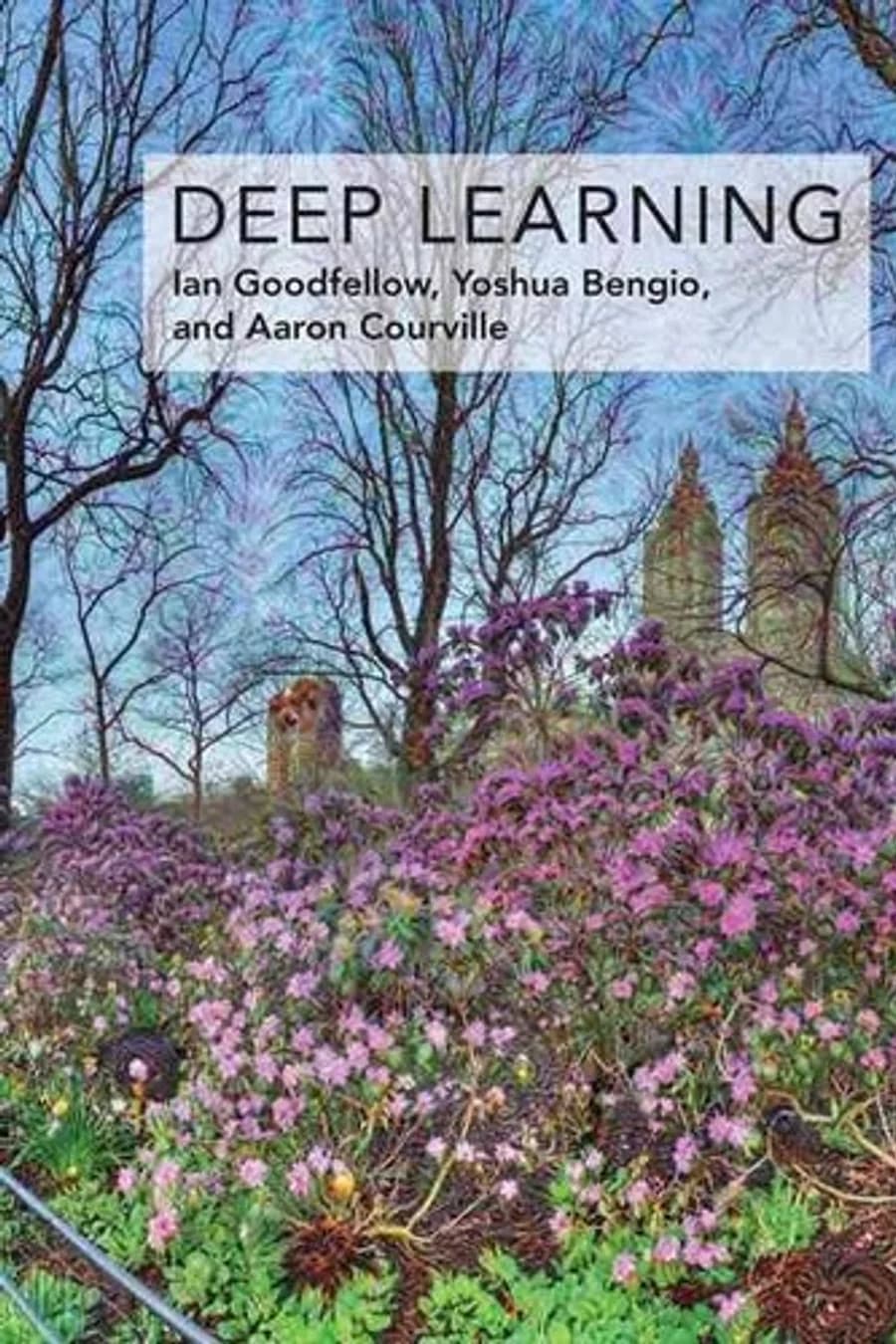 Cover of Deep Learning by Goodfellow, Bengio & Courville