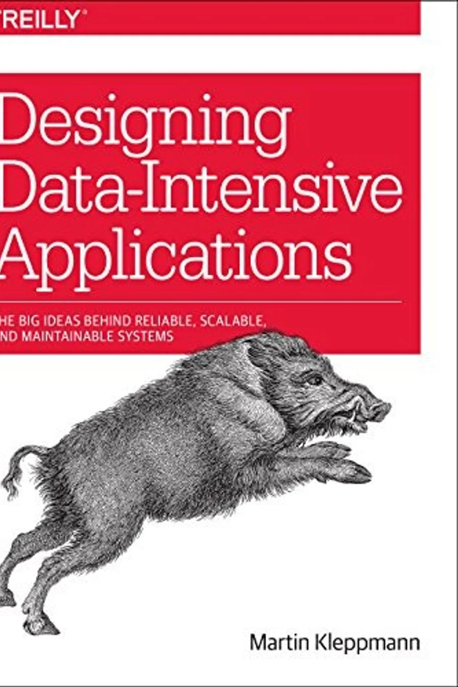 Cover of Designing Data-Intensive Applications by Martin Kleppmann